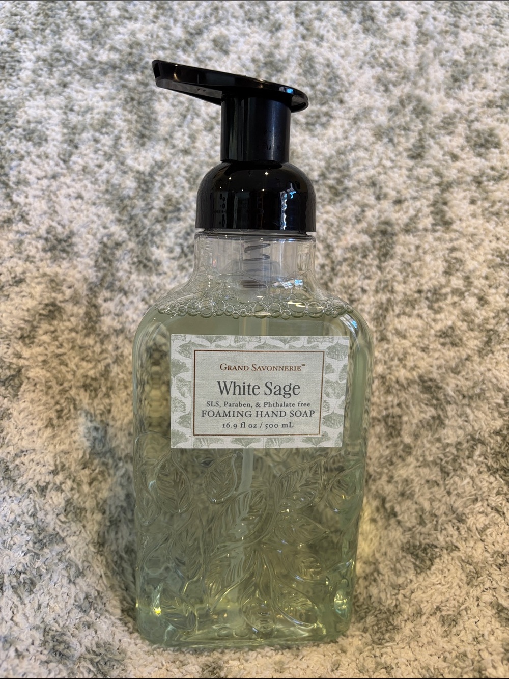 Grand Savonnerie Scented White Sage Foaming Hand Soap NWT 16.9oz